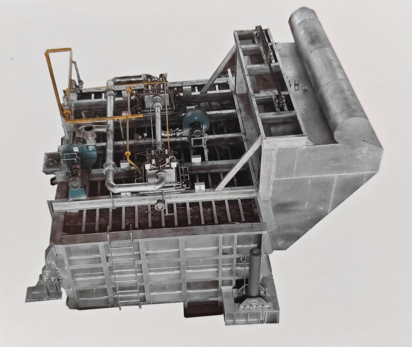 Top mounted integral regenerative burner